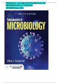 TESTBANK – ALCAMOS FUNDAMENTALS OF MICROBIOLOGY 12TH EDITION  (POMERVILLE, 2021)