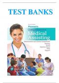 Test Bank for Pearsons Comprehensive Medical Assisting 4th Edition Beaman / All Chapters 1-59 / Full Complete