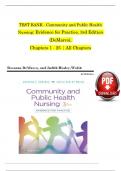 Exam (elaborations) NURS MISC Community-and-Public-Health-Nursing-3rd Edition DeMarco Walsh Test Bank