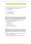 ATI MISC MED SURG PROCTORED EXAM PRACTICE QUESTIONS & ANSWERS