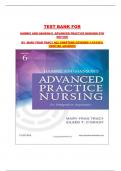  TEST BANK FOR HAMRIC AND HANSON-S  ADVANCED PRACTICE NURSING 6TH EDITION