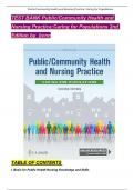 Test Bank for Public Community Health and Nursing Practice Caring for Populations 2nd Edition