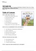 Test Bank for Campbell Biology Concepts & Connections 10th Edition by Martha R. Taylor, Eric J. Simon, Jean L. Dickey, Kelly A. Hogan, Jane B. Reece [Garantee for 38 Chapters]