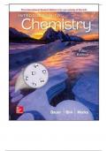 Test Bank Introduction to Chemistry, 5e (Bauer) All Chapters | Complete Guide.