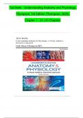 Test Bank for Understanding Anatomy and Physiology, Thompson, 3rd Edition (Thompson, 2020), Chapter 1-25 | All Chapters