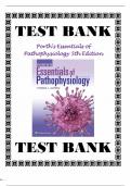 Test Bank for Porths Essentials of Pathophysiology 5th Edition|| Complete Guide A+.