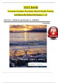 TEST BANK Halter varcarolis canadian psychiatric mental health nursing 3rd Edition By Pollard