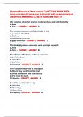 General Structural Pest control 7a ACTUAL EXAM WITH  REAL 600 QUESTIONS AND CORRECT DETAILED ANSWERS  (VERIFIED ANSWERS) LATEST |GUARANTEED A+ 