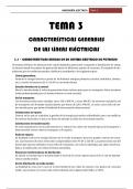 Tema 3 - Características generales de las líneas eléctricas