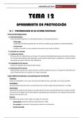 Tema 12 - Aparamenta de protección