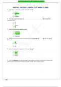 Hesi a2 Vocabulary latest version 2025 all subjects