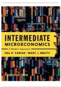 Test Bank for Intermediate Microeconomics: A Modern Approach Edition by Hal R. Varian and Marc Melitz isbn-9781324034292 Graded A+Test Bank for Intermediate Microeconomics: A Modern Approach Edition by Hal R. Varian and Marc Melitz isbn-9781324034292 Grad