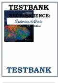 Test Bank for Neuroscience Exploring the Brain 4th Edition by Mark F. Bear, Barry W. Connors, Michael A. Paradiso |Complete Answer Key for Each Chapter|