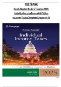 Test Bank for South-Western Federal Taxation 2025 Individual Income Taxes 48e by James C. Young.pdf