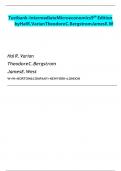 Solution Manual For Intermediate Microeconomics Ninth Edition Instructor’s Manual by Hal R. Varian Answers to Workouts by Hal R. Varian and Theodore C. Bergstrom Chapter 1-22