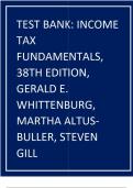 Test bank for income tax fundamentals 38th edition gerald e whittenburg martha altus buller steven gill