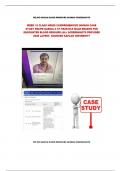 "I Human Felipe Garcia NR 509 week 5 Case Study High Blood Pressure" comprehensive case study on felipe gracia reason for encounter high blood pressure