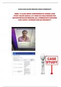 "I Human Felipe Garcia NR 509 week 5 Case Study High Blood Pressure" comprehensive case study on felipe gracia reason for encounter high blood pressure