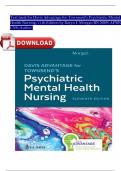 Test Bank for Davis Advantage for Townsend's Psychiatric Mental Health Nursing, 11th Edition by Karyn I. Morgan All Chapters included Latest 2025 ISBN: 9781719648240 Newest Version Pdf