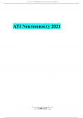 ATI Neurosensory 2021.