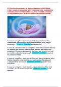 ATI Practice Assessments for Maternal-Newborn LATEST EXAM  STUDY GUIDE ACTUAL EXAM QUESTIONS AND WELL ELABORATED  ANSWERS (MOST TESTED QUESTIONS WITH VERIFIED ANSWERS)  LATEST UPDATES 2025 |ALREADY GRADED A+ (REVISED EXAM) 