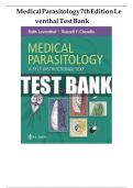 Medical Parasitology 7thEdition Leventhal Test Bank