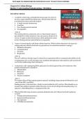 TEST BANK FOR UNDERSTANDING PATHOPHYSIOLOGY 7THEDITION BY HUETHER