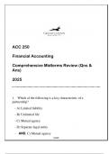 ACC 250 ( FINANCIAL ACCOUNTING) COMPREHENSIVE MIDTERMS REVIEW 2025