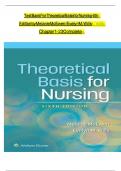 Test Bank For Theoretical Basis for Nursing 6thEdition by Melanie McEwen Evelyn M. Wills Chapter1-23Complete  ISBN: 9781975175689 