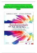 Test Bank - Fundamentals of Nursing Active Learning for Collaborative Practice 3rd Edition By Barbara L. Yoost, Lynne R. Crawford | Chapter 1 – 42, Complete Guide 2025