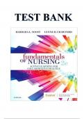 Test Bank - Fundamentals of Nursing Active Learning for Collaborative Practice 2nd Edition By Barbara L. Yoost, Lynne R. Crawford Chapter 1 – 42, Complete Guide 2025 (1).pdf