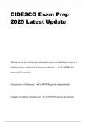 CIDESCO Exam Prep 2025 Latest Update