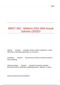 MRKT 492 - Midterm OSU With Actual Solution (2025)!!.