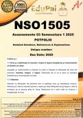 NSO1505 Asaenemente 3 POTFOLIO (COMPLETE ANSWERS) SEMESETARA 1 2025