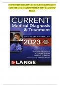 Test bank for current medical diagnosis and treatment 2023/2024 62nd edition by by maxine papadakis.pdf