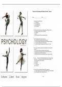 Test bank for Psychology 4th Edition by Daniel L. Schacter Updated Version