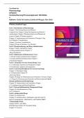 Test Bank for Pharmacology 10th Edition A Patient-Centered Nursing Process Approach By Linda McCuistion, Kathleen DiMaggio, Mary Beth Winton, Jennifer Yeager |Complete Guide A+|ISBN-13 ‏: ‎9780323642477