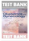 Test Bank for Beckmann and Ling's OBSTETRICS AND GYNECOLOGY 8th Edition Dr. Robert Casanova ISBN-978-1496353092 || Complete Guide +