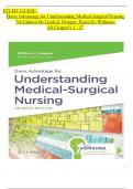 Test Bank for Davis Advantage for Understanding Medical-Surgical Nursing, 7th Edition, by Linda S. Williams, Paula D. Hopper. | 9781719644587 |All Chapters (1-57) LATEST