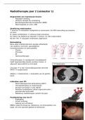 Radiotherapie jaar 2 aantekeningen semester 1 (periode 5+6)