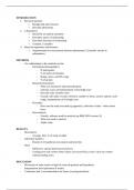 Summary notes on Statistics 1 Course