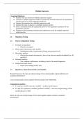 Class notes Lecture 3 Statistics 2/Statistiek 2 (P_BSTATIS_2) 