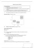 Class notes Lecture 7 Statistics 2/Statistiek 2 (P_BSTATIS_2) 