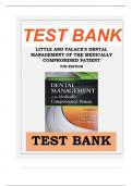 TEST BANK FOR LITTLE AND FALACE'S DENTAL MANAGEMENT OF THE MEDICALLY COMPROMISED PATIENT 9TH EDITION QUESTIONS AND ANSWERS |LATEST UPDATE| |100% VERIFIED| |2025-26|