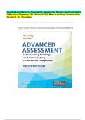 Test Bank for Advanced Assessment: Interpreting Findings and Formulating Differential Diagnoses, 5th Edition (2022), Mary Jo Goolsby, Laurie Grubbs Chapter 1 - 22 | Complete