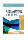 TEST BANK FOR FUNDAMENTALS OF NURSING 11TH EDITION POTTER PERRY ALL CHAPTERS - VERIFIED ANSWERS LATEST 2025  ISBN: 9780323812153 