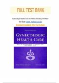 Gynecologic Health Care: With an Introduction to Prenatal and Postpartum Care 4th Edition Test Bank