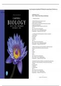 Test Bank for Campbell Biology 12th Edition by Lisa A. Urry, Michael L. Cain All Chapters 1-56 Complete A+