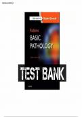 FULL TEST BANK for Robbins Basic Pathology 10th Edition Kymar Abbas With Answer Key||Graded A+