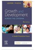 Test bank for growth and development across the lifespan 3rd edition by leifer chapter 1 -16 complete guide newest version (2025).pdf